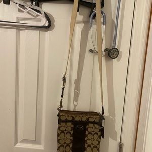 Coach cross body bag